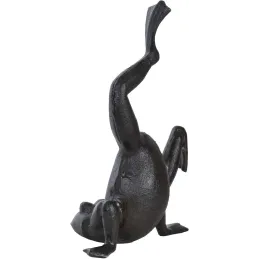 Cale porte en fonte grenouille