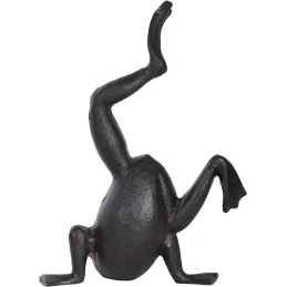 Cale porte en fonte grenouille