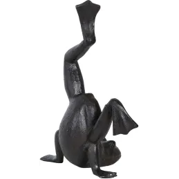 Cale porte en fonte grenouille