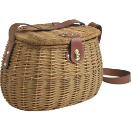 Panier peche en osier