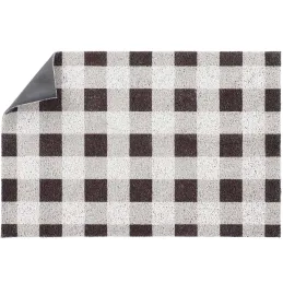 Tapis dessous de paillasson à motifs