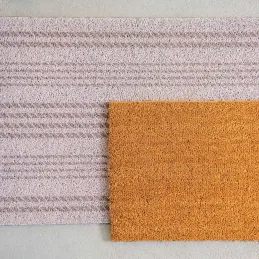 Tapis dessous de paillasson à motifs