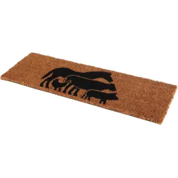 Paillasson en fibres de coco Animaux de la ferme 75 x 25 cm