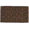 Paillasson en fibres de coco à motifs 75 x 45 cm