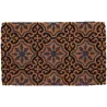 Paillasson en fibres de coco à motifs 75 x 45 cm