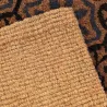 Paillasson en fibres de coco à motifs 75 x 45 cm