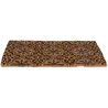 Paillasson en fibres de coco à motifs 75 x 45 cm