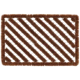Paillasson spirale en fibres de coco