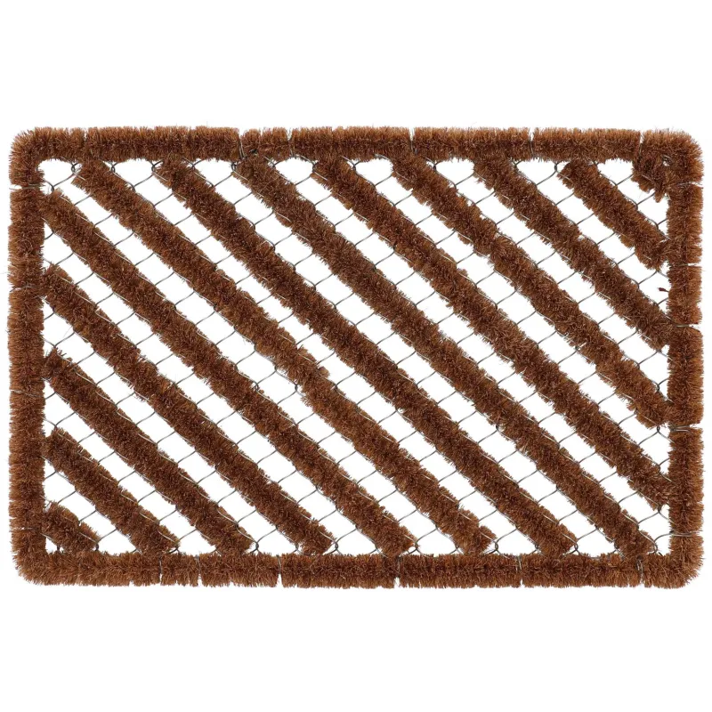 Paillasson spirale en fibres de coco