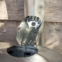 Récupérateur d'eau de pluie en zinc