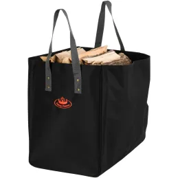 Sac à bûche en tissu Flames