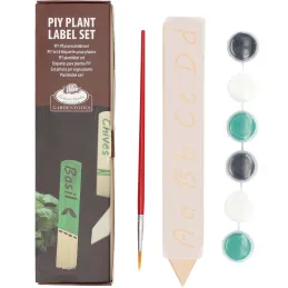 Set étiquettes potagères en bois DIY