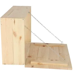 Table murale rabattable en bois avec étagères