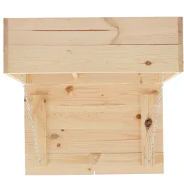Table murale rabattable en bois avec étagères