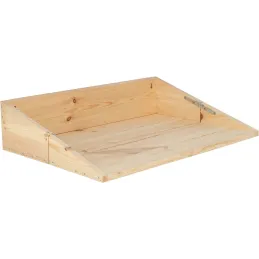 Table murale rabattable en bois