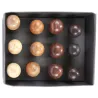 Boutons de porte en manguier (Lot de 12)