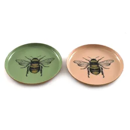 Vide-poche en métal Abeille 11 cm