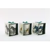 Bougie en pot Safari 8 x 10 cm (Lot de 3)