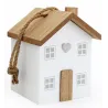 Bloc-porte en MDF Maison 12 x 8.5 x 13 cm