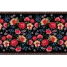 Tapis intérieur extérieur en vinyle Fleurs vintage