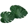 Set de table feuille tropicale en vinyle 44 x 34 cm  (Lot de 6)