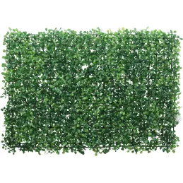 Mur végétal de buis artificiel 60 x 40 cm