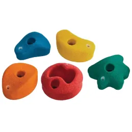 Kit pierres à grimper pour mur d'escalade (Lot de 5)