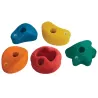 Kit pierres à grimper pour mur d'escalade (Lot de 5)