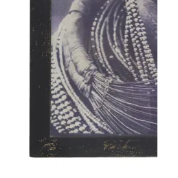 Tableau portait homme africain - Noir et blanc