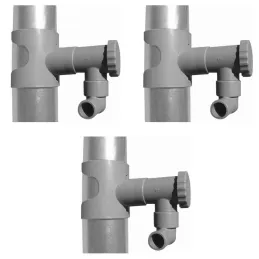 Récupérateur d'eau pour gouttière circulaire (Lot de 3)