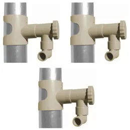 Récupérateur d'eau pour gouttière circulaire (Lot de 3)