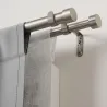 Tringle à rideaux nickel Cappa