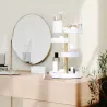 Organisateur de salle de bain 5 plateaux rotatifs Pirouette
