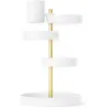 Organisateur de salle de bain 5 plateaux rotatifs Pirouette