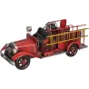Camion de pompier vintage en fer