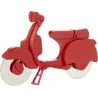Roulette à pizza en plastique Scooter