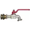Kit traversée de cuve avec robinet 1/4 tour 
