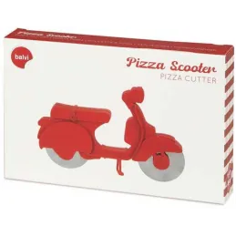 Roulette à pizza en plastique Scooter