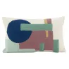 Coussin en coton rectangulaire