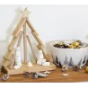 Crèche en bois et céramique