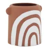 Vase en céramique Terracotta arc en ciel