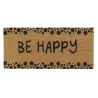 Petit paillasson Be Happy en coco