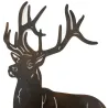 Décoration murale en métal Cerf