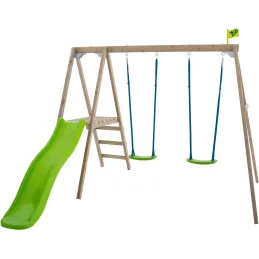 Portique avec 2 balançoires Forest - partie 1
