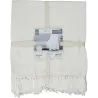 Jeté de canapé gaufré en coton 130 x 160 cm