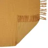 Jeté de canapé gaufré en coton 130 x 160 cm