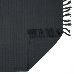 Jeté de canapé gaufré en coton 130 x 160 cm