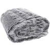 Plaid en polyester imitation fourrure Opulence 120 x 150 cm