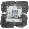 Plaid en polyester imitation fourrure Opulence 120 x 150 cm