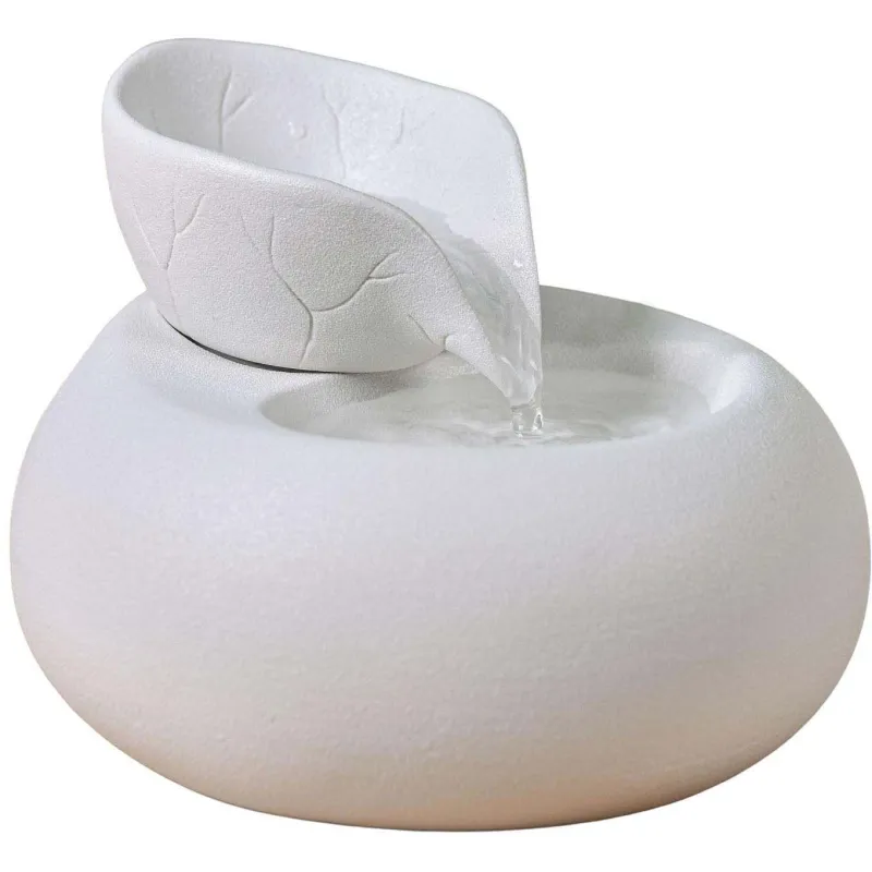 Fontaine design épurée en céramique Toby